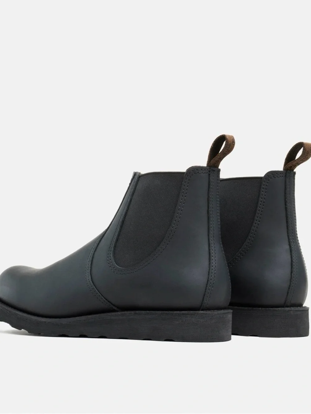 Red Wing Shoes Black CLASSIC CHELSEA Boot Mens 6 in Black Harness Leather 10 NEW